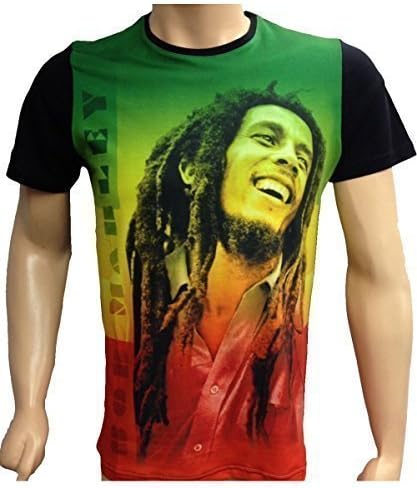 TIME IS MONEY Bob Marley Hip Hop Retro Tees Rap Urban Bling Mens T Shirts