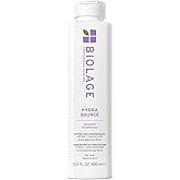 Biolage Hydra Source Shampoo - Softens, Moisturizes & Adds Shine, For Dry Hair, Infused with Micro-Filtered Aloe Vera & Fermented Hyaluronic Acid, Vegan & Paraben-Free