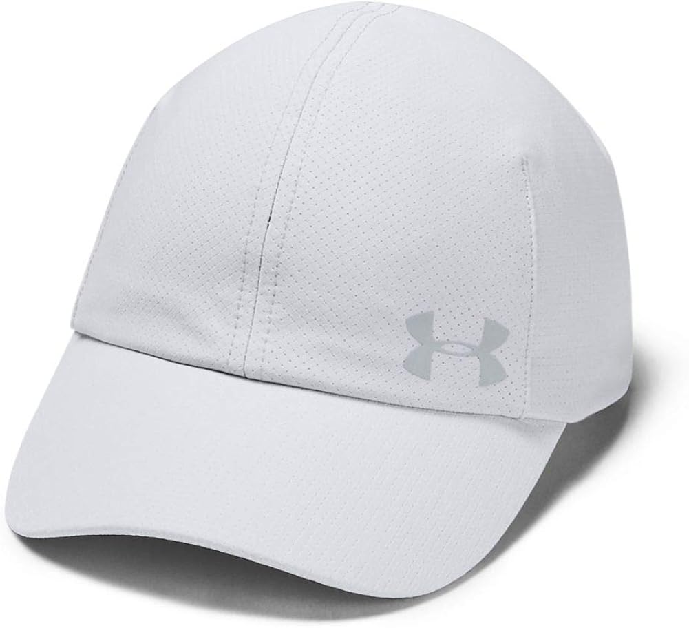 Under Armour Women's Launch Run Cap , Black (1)/Silver Reflective , One Size Fits All: Clothing