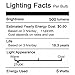 RC 12V 6W MR16 LED Bulbs 2800K Warm White 50Watt Equivalent - 500 Lumen 60 Degree Beam Angle, 10-Pack
