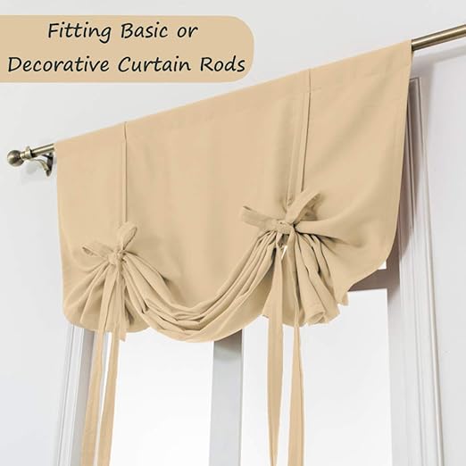 Amazon Com Pop Curtains Blackout Tie Up Curtain Grommet Panel