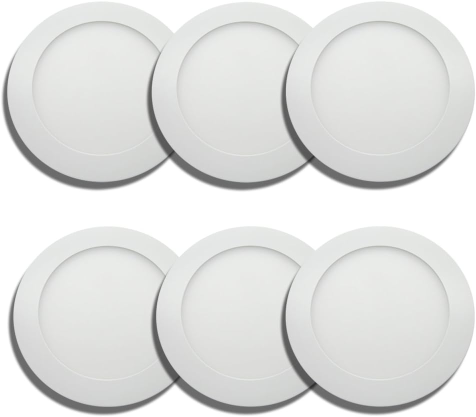 X6 18W LED recessed ceiling light circular ultra slim downlight cool white 4000k Amazon.co