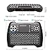 ANEWKODI Mini Keyboard with Touchpad Mouse and Multimedia Keys, USB Backlit Wireless 2.4Ghz Android Remote Control Keyboard Best for Smart TV, PC, Android TV Box, PS4, IPTV, Xbox, Support Windows 10