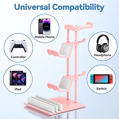 KDD Headphone Stand, Controller Holder Headset Holder for Desk