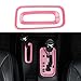 Opar Pink Gear Shift Knobs Cover Trim for 2011 - 2017 Jeep Wrangler JK