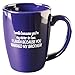 What on Earth Sister-in-Law Coffee Mug, I Smile Because You're My Sister-In-Law. I Laugh Because You Married My Brother Ceramic Mug, Cobalt Blue, 11 oz.