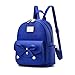 I IHAYNER Girls Bowknot Cute Leather Backpack Mini Backpack Purse for Women