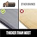 Gorilla Grip Original Thick Memory Foam Bath Rug, 24x17, Cushioned, Soft Floor Mats, Absorbent Premium's Bathroom Mat Rugs, Machine Washable, Luxury Plush Comfortable Carpet for Bath Room, White
