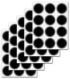 Firefly Craft Premium Heavy Duty Chalkboard Labels for Spice Jars and Organizing, Large Circle 60 Pack
