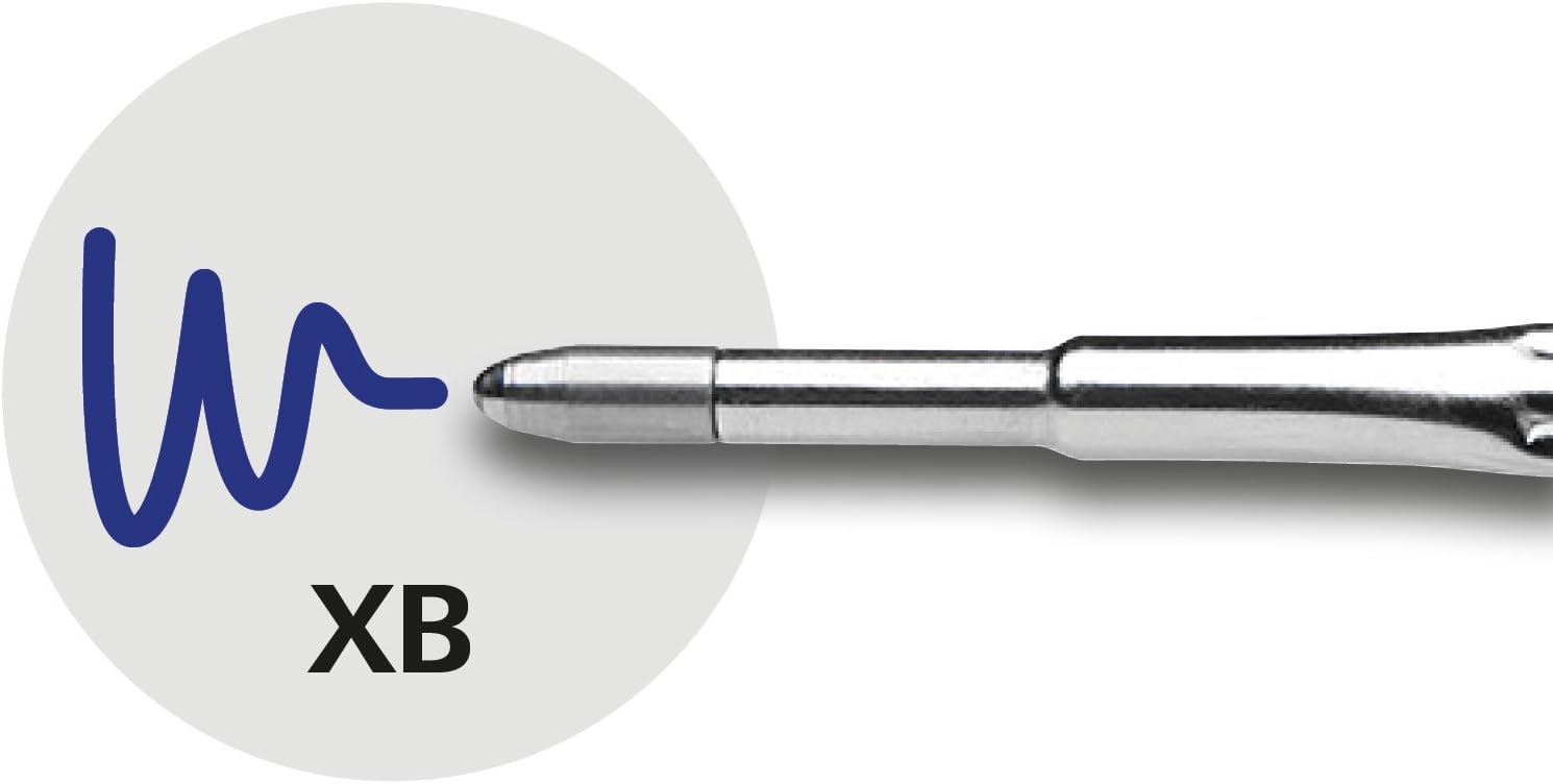 Schneider 171003 Slider 710 Ballpoint Pen Refill ViscoGlide Technology Line Width XB Pack of 10 Blue - Image 4