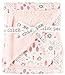 Chick Pea Baby Girls Unicorn Baby Blanket One Size Pink/White/Grey