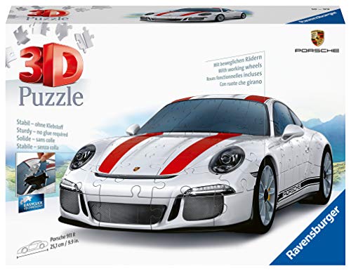 Ravensburger - Puzzle 3D - Véhicule - Porsche 911 R - 12528