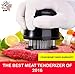 Meat Tenderizer - Premium Quality 56 Ultra Sharp Stainless Steel Blades For Steak, Chicken, Fish and Pork - Best Manual Tenderizer With A Beautiful Gift Box