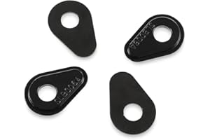 LANQIAN Turn Signal Adapters Spacers for Front or Rear Stalk Type Indicators for MT01 MT03 MT25 MT07 MT10 MT09 FZ07 FZ09 TENERE 700 TRACER 900 FJ09 YZF R1 R3 R6 R7 R9 R15 R25 XSR700 XSR900 Tmax 530 Black