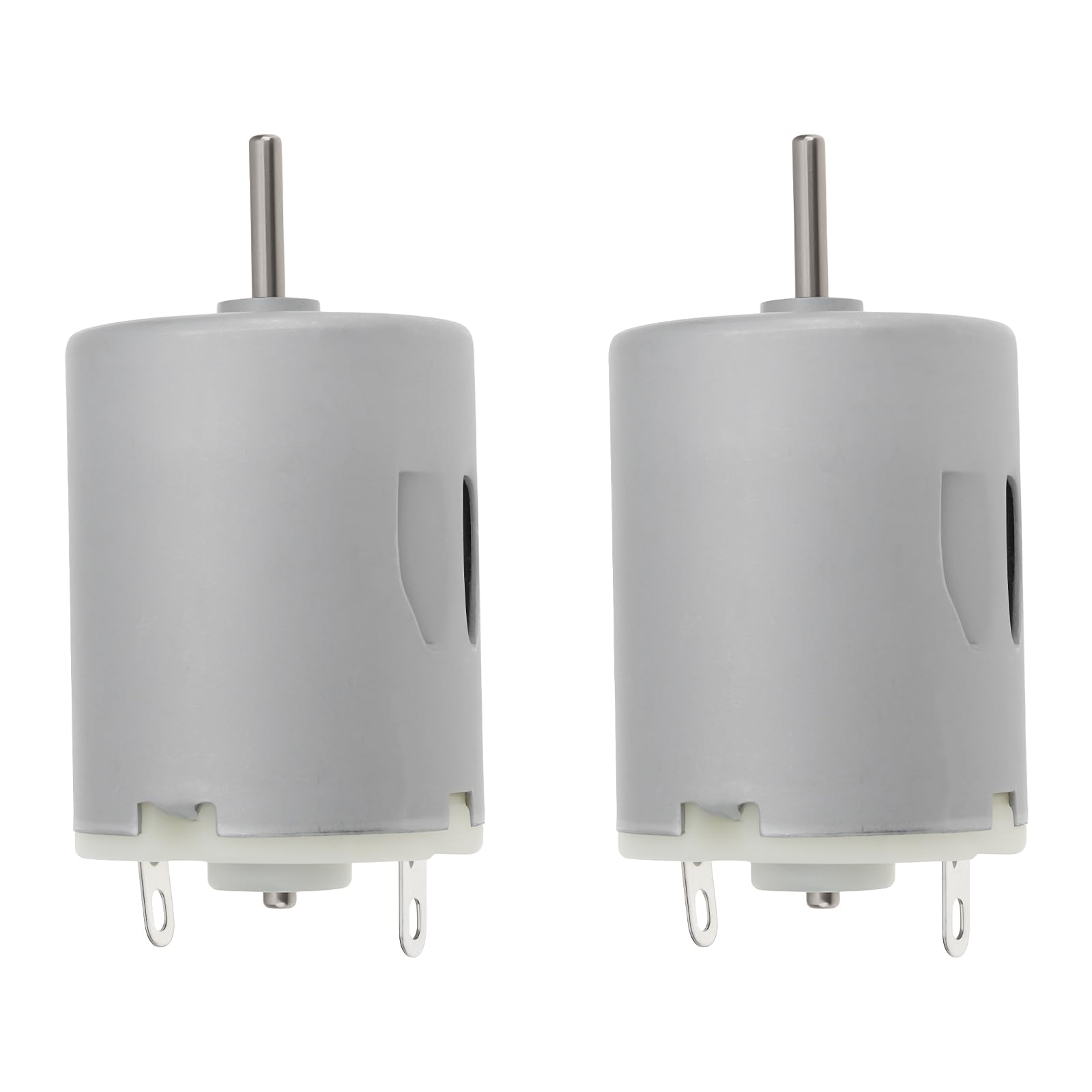 Create idea 2x Mini 280 DC Motor 3-12V 5000-15000RPM Small Electric Motor for DIY Toy Car Model Projects