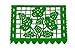 Super Value Depot Two Large Plastic Mexican ?Papel Picado? Banners. (Over 16 feet Long Each Banner). 20 Individual pannels. (10 pannels per Banner). A Colorful Touch for Your Celebrations.
