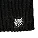 JINX The Witcher 3 White Wolf Medallion Knit Slouch Knit Beanie, Black, Adult Size
