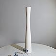 AETVRNI White Ceramic Vase,20" Tall Floor Vase,Modern Minimalist Slender Flowers Vases for Branches and Dried Flowers,Skinny Long Vases for Decorative Fireplace Bedroom Kitchen Living Room