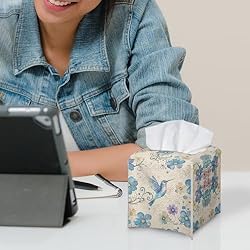 Talayituse Hummingbird Daisy Flower Print Tissue