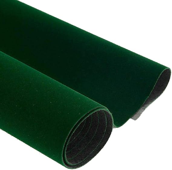Yalulu Self Adhesive Velvet Flock Liner Adhesive Back Felt Sheets