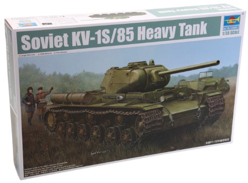 Trumpeter KV-1S/85 Soviet Heavy Tank Model Kit, Scale 1/35