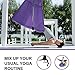 TEC Aerial Yoga Swing - Ultra Strong Trapeze for Inversion Stretches & Exercises; Increases Strength, Flexibility, and Relieves Back Pain; Includes Durable Ropes, Carabiner Clips + Bonus Set Up Guide