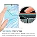 PULEN for Huawei (P30 Pro) Screen Protector,HD Clear 3D Full Screen Coverage Anti-Fingerprints 9H Hardness Tempered Glass for Huawei P30 Pro 2019,6.47'' (Black)