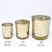 Just Artifacts Mercury Glass Votive Candle Holder 2.75