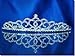 Rhinestones Crystal Wedding Bridal Prom Pageant Princess Silver Tiara Crown 1176