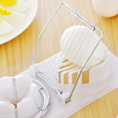 NPLE--Multifunction Kitchen Supply Egg Cut Slicer Sectioner Petal Shape Cutter Mold