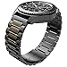 Hoco. Gear s3 Frontier Band,Samsung Gear s3 Watch Band 22/46mm Stainless Steel Band for Samsung Smart Sport Watch/Wrist Bracelet Metal Replacement for Samsung Gear S3 Frontier / S3 Classic（Black）