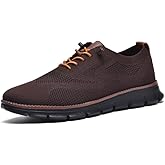Wearbreeze Men’s Business Casual Oxford Sneakers – Lightweight Lace-Up Dress Shoes for Work, Travel & Daily Commute