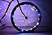 N&M Products Bike Wheel/Lights - Colorful Light Accessory for Bike - Perfect for Burning Man (Multicolor)