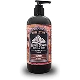 Black Canyon Bacon Scented Body Lotion with Lanolin and Jojoba Oil, 12 Oz