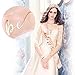 Rose Gold Bachelorette Party Decorations Kit, Konsait Bridal Shower Favor Supplies Gift Hen Party Bachelorette Accessories| Metal Rhinestone Tiara | Bride to Be Sash Metallic Team Bride Tattoos