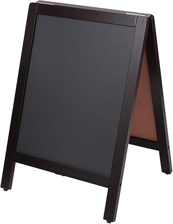 Amazon Co Jp A型 看板 スタンドボード 小 幅45 高さ65cm A型看板 ブラックボード メニューボード 立て看板 黒板 両面 木製 Aタイプ ウェルカムボード ウッドボード ウェディング カフェ インテリア サロン 飲食店 文房具 オフィス用品