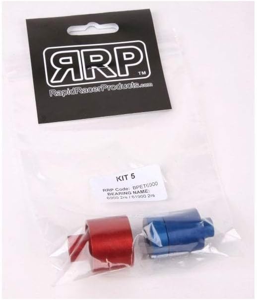 RRP Rapid Racer Products Bearing Kit 09 for Bearings 63802/6802 2RS/61802 2RS - Excludes Bearing Press (Sold Separately)