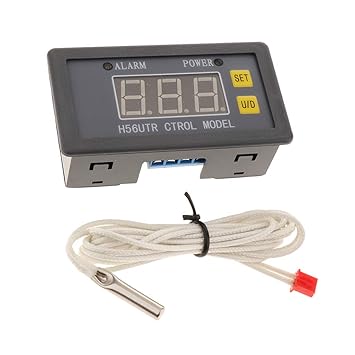 SM SunniMix Regulador de temperatura termostato digital AC 200 V 3 ...