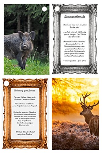 Geschenkset Edel-Brände: Hornträger (Williams) und Überläufer (Obstler) - Das Geschenk für Männer, Jäger und Sammler (2… – Bild 5