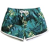 SULANG Women's Ultra Quick Dry Lightweight Fashion Beach Board Shorts NO Mesh Lining