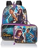 Disney Girls' Descendants Backpack with Lunch Window Pocket, Multi
