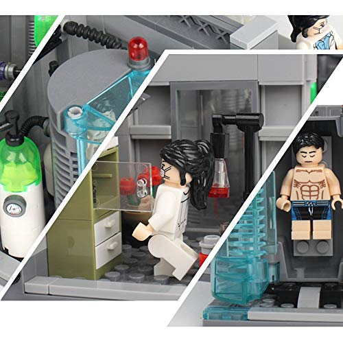 image for KAZI Build Your Own City Police Biochemical Lab Series MOC Building Br
