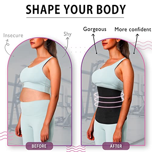 GAKI Store Waist Wrap Women Shape, Adjustable Workout, Back Support, Bandage Wrap Waist Trainer, Wrap Waist Trainer for Women to Lose Weight, and Slim Body