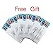 YYST Double Flex Cuff Handcuffs Disposable Restraints-10 Pack, Free 5 Card Protector