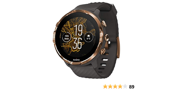 Suunto 7, GPS Sport Smartwatch with Wear OS by Google - Graphite/Copper :  Amazon.com.au: Electronics
