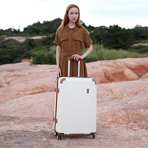 Miami CarryOn Collins 3 Piece Expandable Retro Spinner Luggage Set