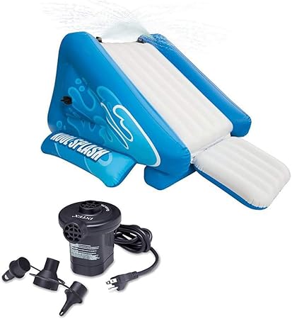 intex kool splash inflatable play center swimming pool water slide