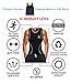 NINGMI Sweat Vest for Men Neoprene Waist Trainer Tank Weighted Vest Waist Trimmer Sauna Suit Running Vest