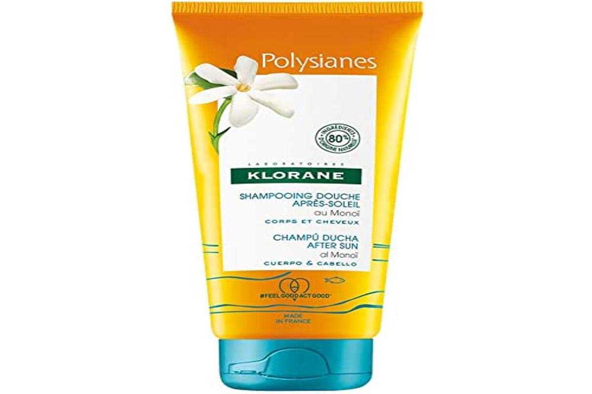 Klorane Polysianes After-Sun Shower Shampoo with Monoi 200 ml