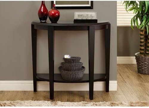 Hawthorne Ave Cappuccino 36-Inch Accent Table